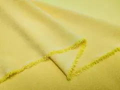 ちりめん　菜の花・黄色系　幅９６ｃｍ×１００ｃｍ長