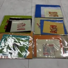 ズートピア2 Happyくじ J賞 ジッパーバッグ ニック ジュディ 5セット