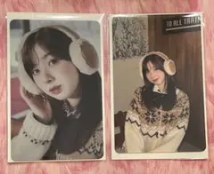 NiziU ハピドロ ハッピードロー フォトカード A B ミイヒ