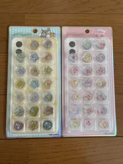 おはじきシール　トムジェリ　カービー　2セット