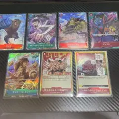 ルフィ&エース スタートデッキ ボーナスパック パラレル 7枚セット