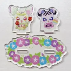キミプリ プリルン メロロン 夏祭り アクリルスタンド