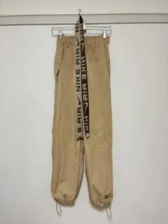 【美品】NIKE ナイキ ベージュ ワイドパンツ ジョガーパンツ