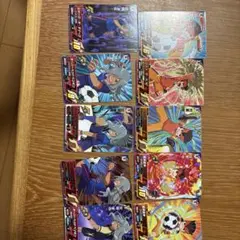 イナズマイレブン トレーディングカード 9枚セット - メルカリ