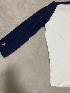 Champion ラグランスリーブ Tシャツ S