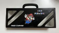 ファミコン カセット収納ケース スーパーマリオブラザーズ ブラック