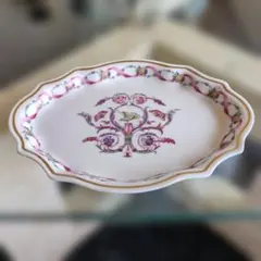 リチャードジノリ 花柄オーバル型皿