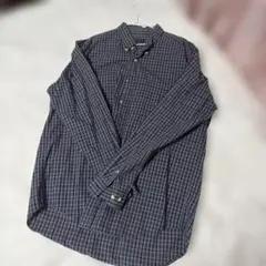 UNIQLO チェック柄 ボタンダウンシャツ XL