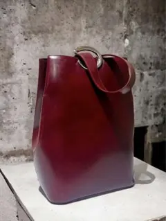 カルティエ　パンテール　ショルダーバッグ　ボルドー　レザー