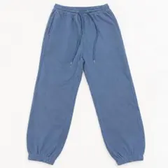 GU ジーユー ジョガーパンツ スウェットパンツ ブルー M