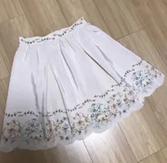 WILLSELECTION ウィルセレクション ★ 小鳥 フラワー スカートのサムネイル