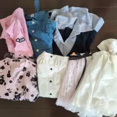 キッズ服　子供服　女の子　春服　160cm まとめ売り　7枚