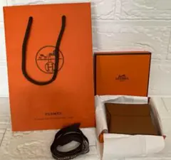 ✨新品未使用・箱付き✨　HERMES コインケース　バスティア　バイカラー　刻印 HERMES エルメス コインケース バスティア ヴェルソ バイカラー