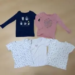 【まとめ売り】女の子 下着　肌着　110 120秋冬 ヒートテック　極暖　ガール