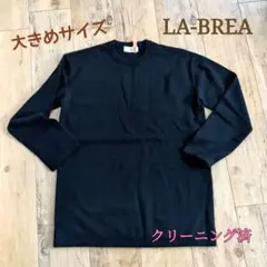 【クリーニング済】ニット　トップス　カットソー　長袖　冬服