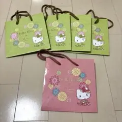 Hello Kitty x Bonoir Kyoto 紙袋 5枚セットのサムネイル