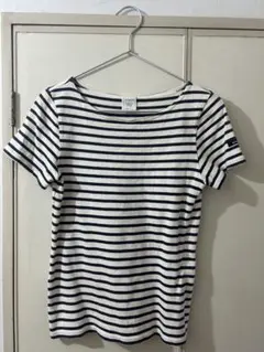 NÎMES ストライプ 半袖Tシャツ