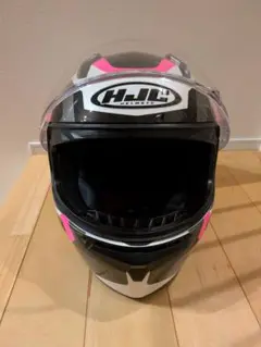 HJC C10 フルフェイスヘルメット ブラック/ホワイト/ピンク