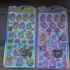 【正規品】おぱんちゅうさぎ　うるちゅるポップシール　２枚セット