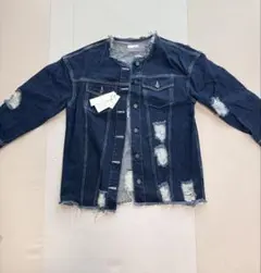 フリーサイズ RESEXY ダメージ デニムジャケット 未使用