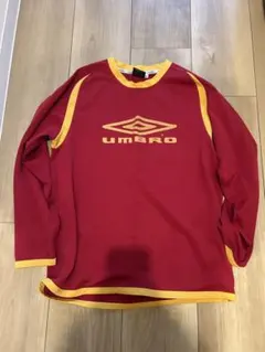 UMBRO 長袖ウェア Mサイズ レッド