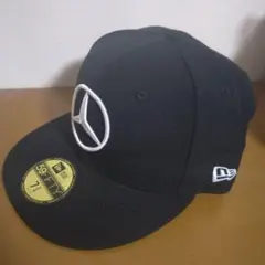 New Era 59FIFTY ブラックキャップ 7 3/8