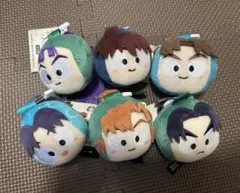 忍たま乱太郎　フェイスバッジ 6個セット　まとめ売り