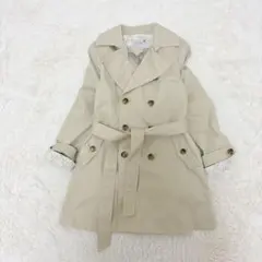 美品✨LL✨レミュー ライナー付き トレンチコート2way ウエストベルト 青木