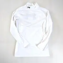 UNDER ARMOUR ホワイト長袖アンダーシャツ YXL
