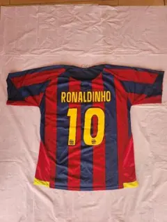FC Barcelona RONALDINHO 長袖ユニフォーム ナイキ - メルカリ