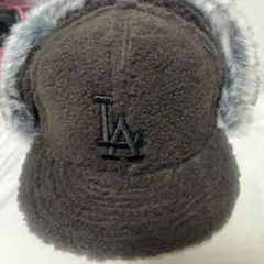 New Era LA Dodgers　ドッグイヤーボアキャップ