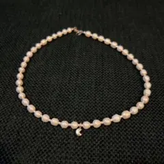 パールネックレス　パールチョーカー　ビーズネックレス
