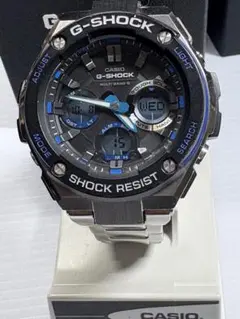 【美品】カシオ G-SHOCK GST-W100 D フルメタル電波ソーラー 楽天市場】カシオg－shock g－steel gst－w100dの通販