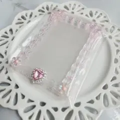 高透明度　クリアホイップデコ　トレカケースデコ