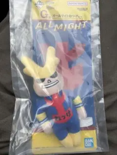 一番くじ ヒロアカ G賞 オールマイト ねつけ ぬいぐるみ