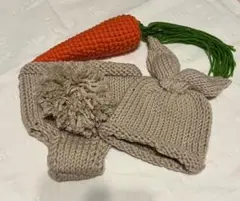 ニューボーンフォト　うさぎコスチューム