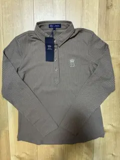 23区ゴルフ長袖カットソー　ポロシャツ