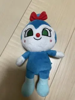 アンパンマン ぬいぐるみ こきんちゃん 青 縦20cm