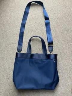 美品　TOMMY HILFIGER ネイビー ショルダーバッグ