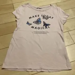 H&M バタフライプリント Tシャツ 10-12A まとめ買い歓迎