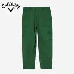 美品M キャロウェイ 撥水 ナイロンパンツ ゴルフ パンツ 8WAY ストレッチ