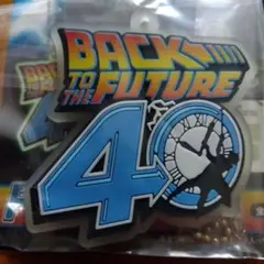 BACK TO THE FUTURE フリューくじF賞蓄光ラバーキーホルダー