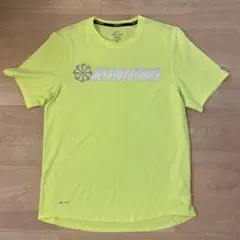 ナイキ　Nike DRI-FIT 蛍光イエロー Tシャツ メンズS
