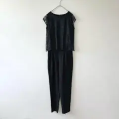 スピックアンドスパン［S］日本製◎上品クール◎フラワーレースオールインワンのサムネイル