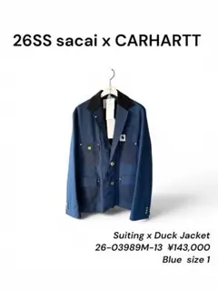 sacai x Carhartt Suiting x Duck Jacketのサムネイル