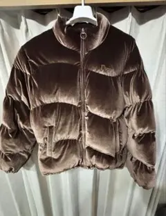 DIME VELVET QUILTED PUFFER Lサイズ ブラウン ダウン DIME VELVET QUILTED PUFFER Lサイズ ブラウン ダウン｜Yahoo