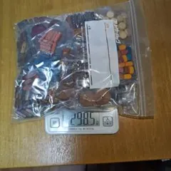 ウッドビーズミックス 個包装 大量まとめ売り ハンドメイド 素材