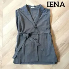 イエナ IENA シアー ブラウス ジレ グレー グレンチェック - メルカリ
