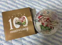 不二家 ペコちゃん 100周年記念 クリスマスプレート 2010