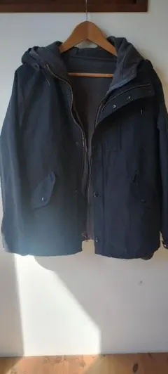 GLOBAL WORK 黒 マウンテンパーカー